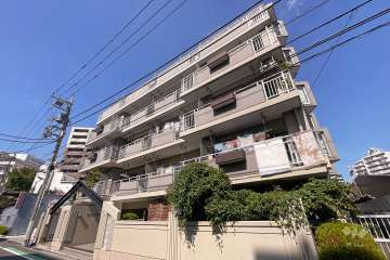 グリーンパーク立石の外観（南東側から）