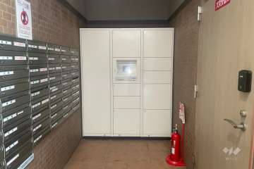 宅配ボックスと共用ポスト