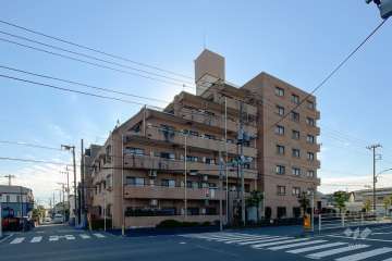 GSハイム第2金町の外観（北西側から）