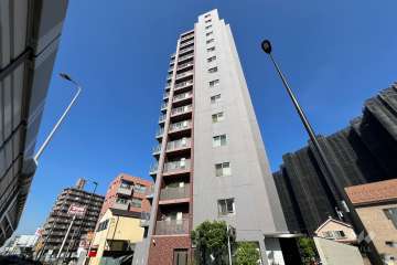 ベルフール青砥の外観（南西側から）