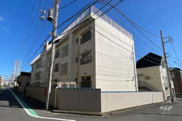 グリーンハイツ奥戸の外観（北西側から）