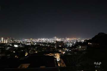 現地付近からの夜景（南方向）