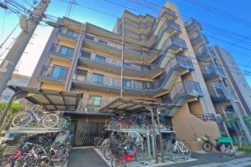 アンビシャス堀切菖蒲園の外観（北東側から）