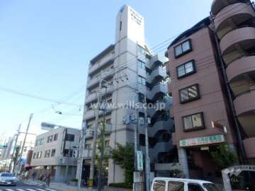 プログレス甲南山手の外観（北西側から）