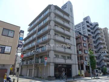 プログレス甲南山手の外観（北東側から）