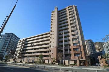 キングレジデンス　ラ・セーヌ宝塚の外観（北側から）