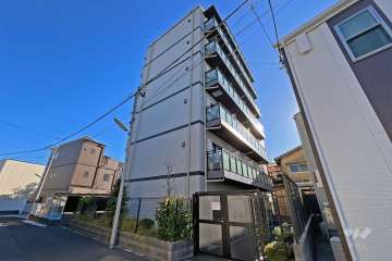 リライア東京イーストレジデンスの外観（北側から）