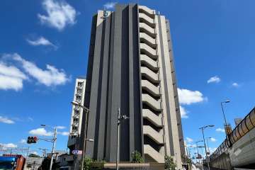 ディップス金町レジデンスの外観（南西側から）