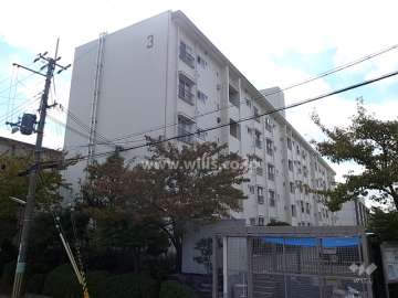 渦ヶ森コーポ3号館の外観（北側から）