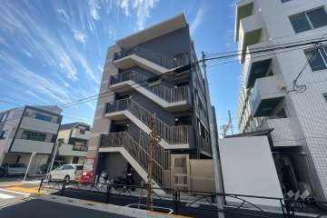 アゼスト亀有2の外観（北西側から）