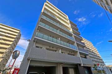 ザ三和レジデンス四ツ木の外観（南西側から）