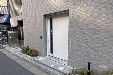 屋内に設けられた駐輪場