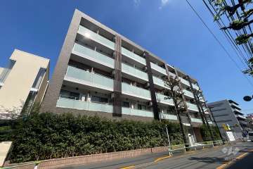 マーロ立石レジデンス#Rの外観（南西側から）