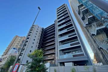 バウス金町の外観（北西側から）