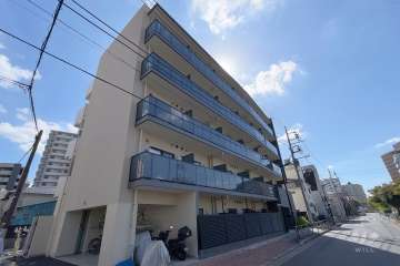 クレヴィスタ四ツ木の外観（北西側から）