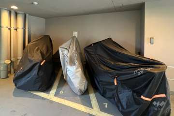 バイク置場