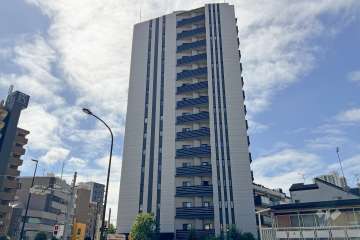 プレミスト金町の外観（北側から）