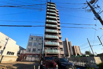 ラフィスタお花茶屋の外観（北西側から）