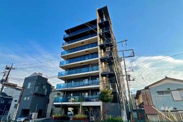 サンクレイドル小岩3の外観（北西側から）
