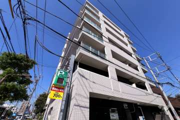 レーヴ東京イーストフェルクルールの外観（南西側から）2