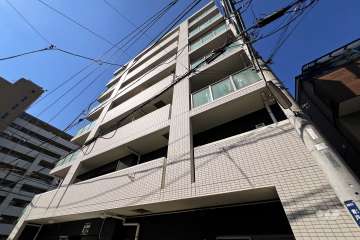 レーヴ東京イーストフェルクルールの外観（南東側から）
