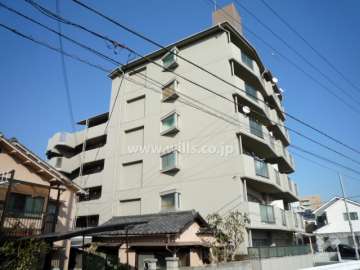 エクレール西芦屋の外観（南西側から）