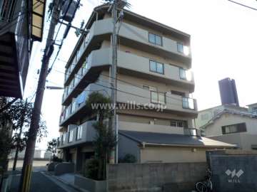 エクレール西芦屋の外観（北東側から）