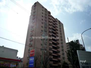 ハイツオークラの外観（北東側から）