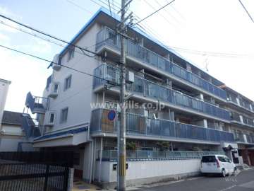 甲南青木コーポラスの外観（北西側から）