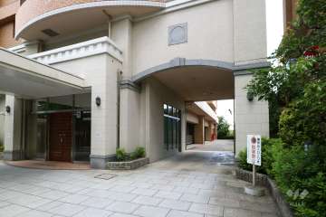 駐車場の出入り口