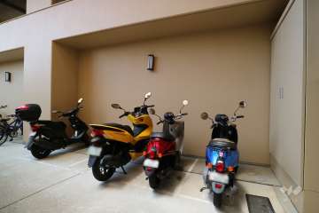 バイク置場