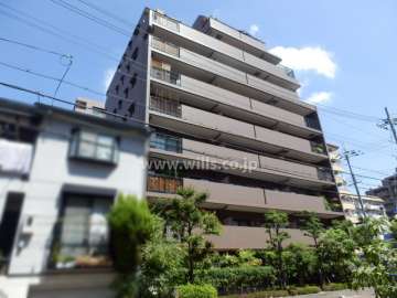 グランドメゾン神戸本山の外観（南西側から）