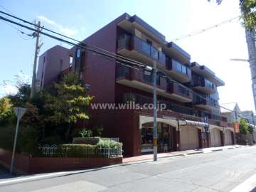 ラフィーネ本山の外観（北西側から）