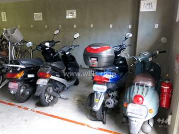 バイク置場