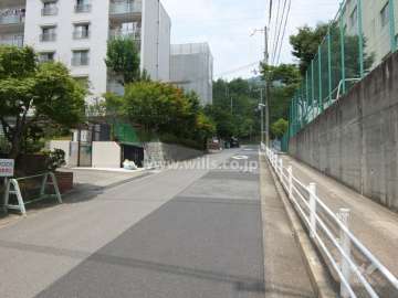 敷地の前面道路