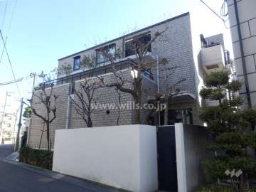 パレ御影住吉本町の外観（北西側から）