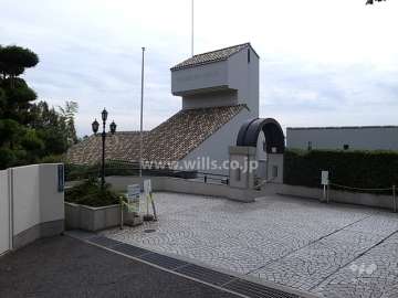 プレジデンス御影の外観（北側から）