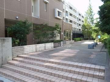 敷地に隣接する緑地広場