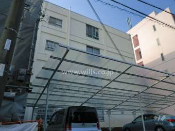 神戸住吉川向コーポラスの外観（南西側から）