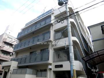 甲南第５東灘ハイムの外観（北西側から）
