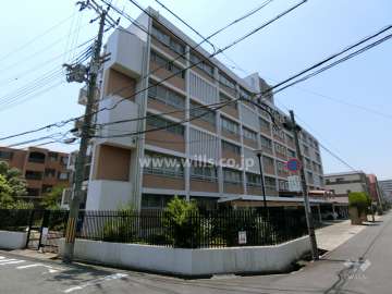 浜芦屋マンションの外観（北東側から）