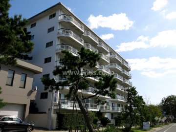 グランドハイツ魚崎の外観（北西側から）