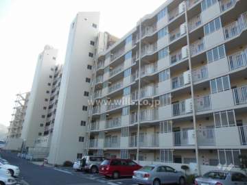 エクセル住吉台の外観（北西側から）
