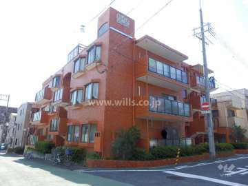 ライオンズマンション本山第２の外観（北東側から）