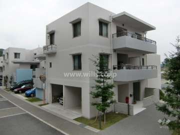 ルネシーズンズガーデン西宮名塩7番館の外観（北西側より）