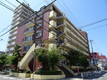深江ハイツの外観（北東側から）