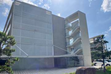 ルネラディウス芦屋川の外観（北側から）