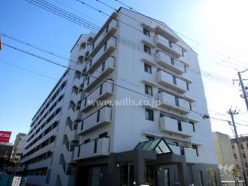 ラヴェール住吉の外観（北西側から）