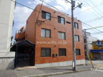 ライオンズマンション本山第３の外観（北西側から）