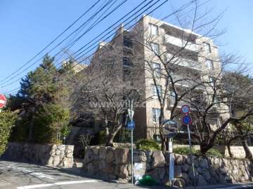 ザ・ハウス住吉本町（北棟）の外観（西側から）